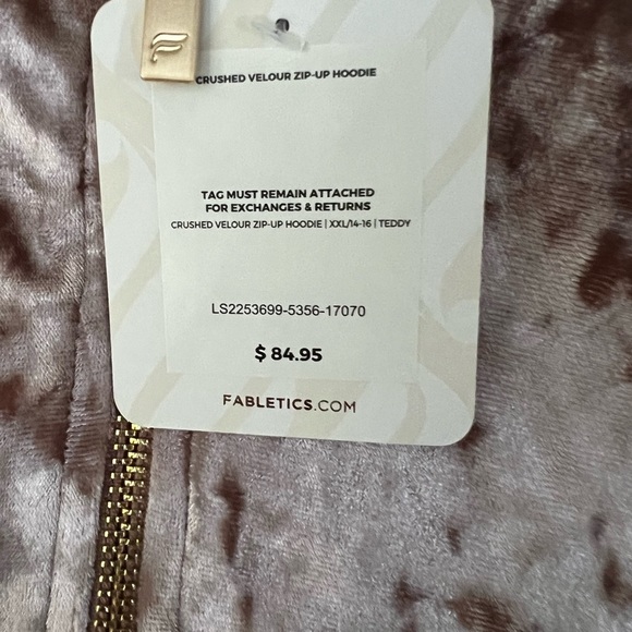 Fabletics Zip Up - Picture 2 of 4